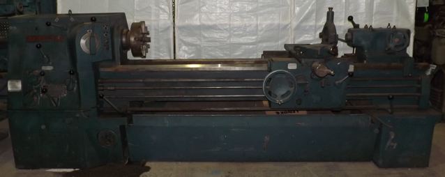 22" x 80" SPRINGFIELD ... LATHE 2-1/2" SPINDLE HOLE